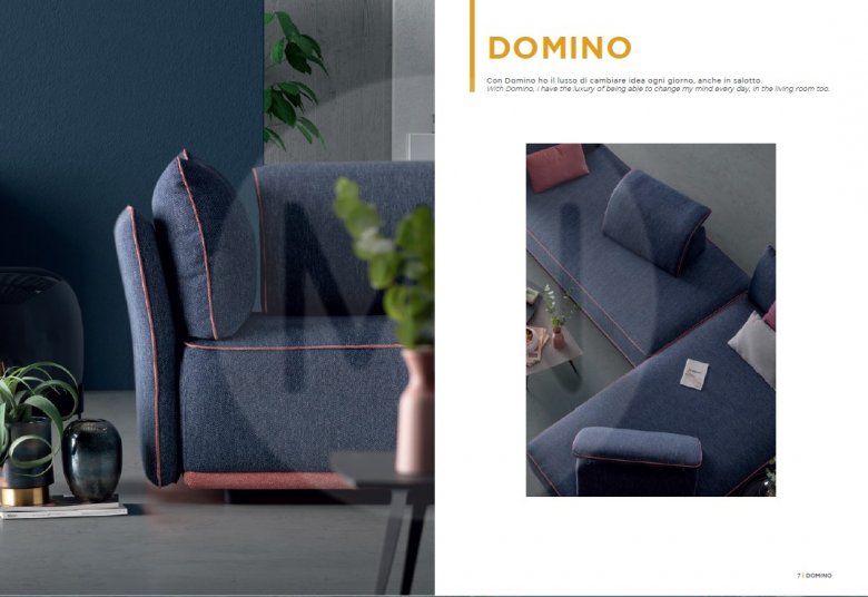 ΓΩΝΙΑΚΟΣ ΚΑΝΑΠΕΣ Domino 1 - ΕΠΙΠΛΑ MAKIS+NIKOS, ΘΕΣΣΑΛΟΝΙΚΗ